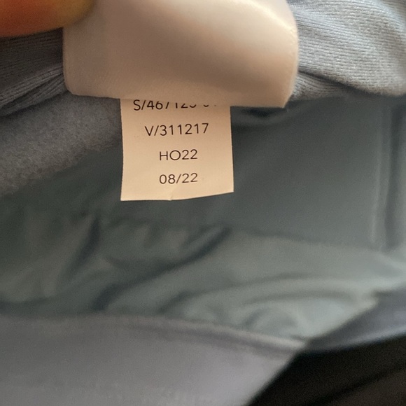 Athleta Apres Ski Down Quilted High Rise Jogger Pants in Heron Blue Sz 16 - Picture 10 of 10